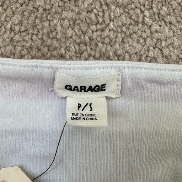 GARAGE Strapless Cropped Top (size S) - Picture 3 of 5